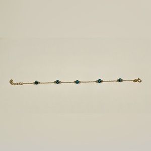 14K Gold Evil Eye Braclet